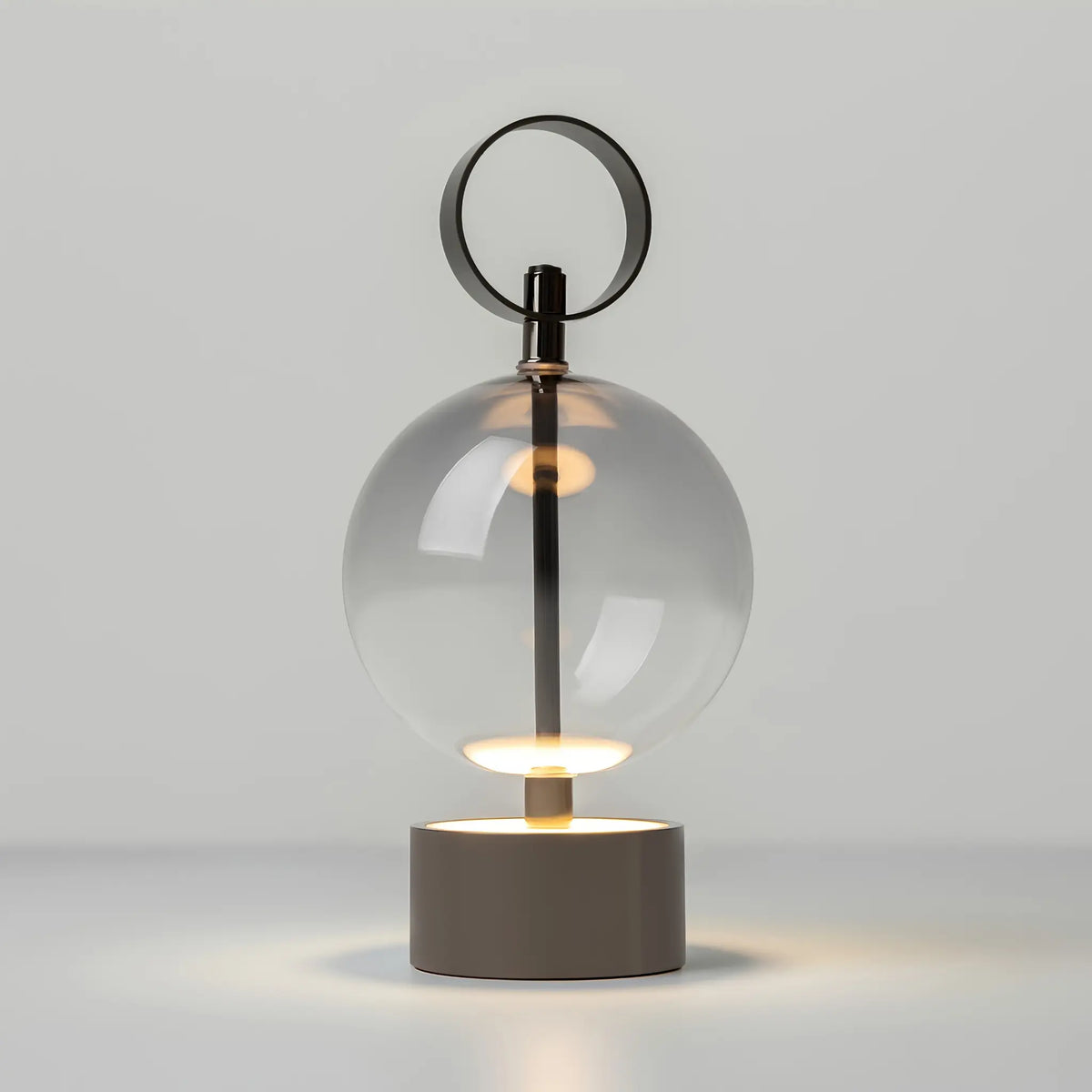 Maytoni Double Moon Uppladdningsbar lampa, Svart