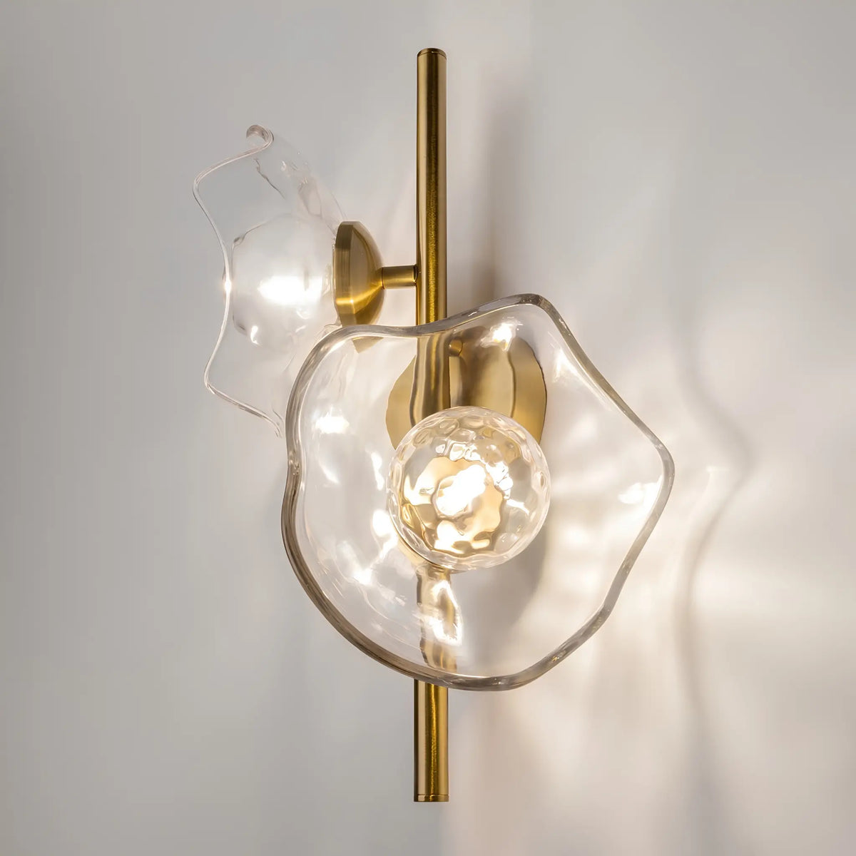 Maytoni Miracle Vägglampa H45 cm, Mässing