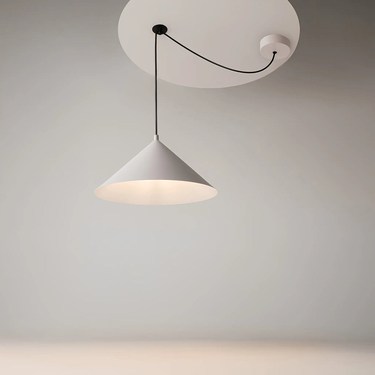 Maytoni Basic colors Pendellampa, Vit