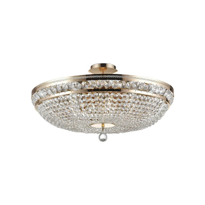 Maytoni Ottilia Ljuskrona Ø65 cm, Guld