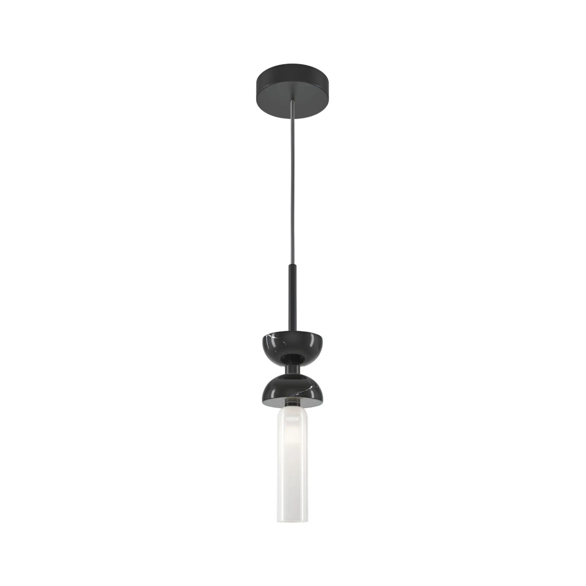 Maytoni Kyoto Pendellampa Ø10 cm, Svart