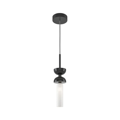 Maytoni Kyoto Pendellampa Ø10 cm, Svart