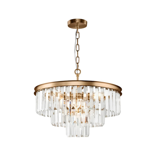 Maytoni Revero Pendellampa Ø50 cm, Mässing