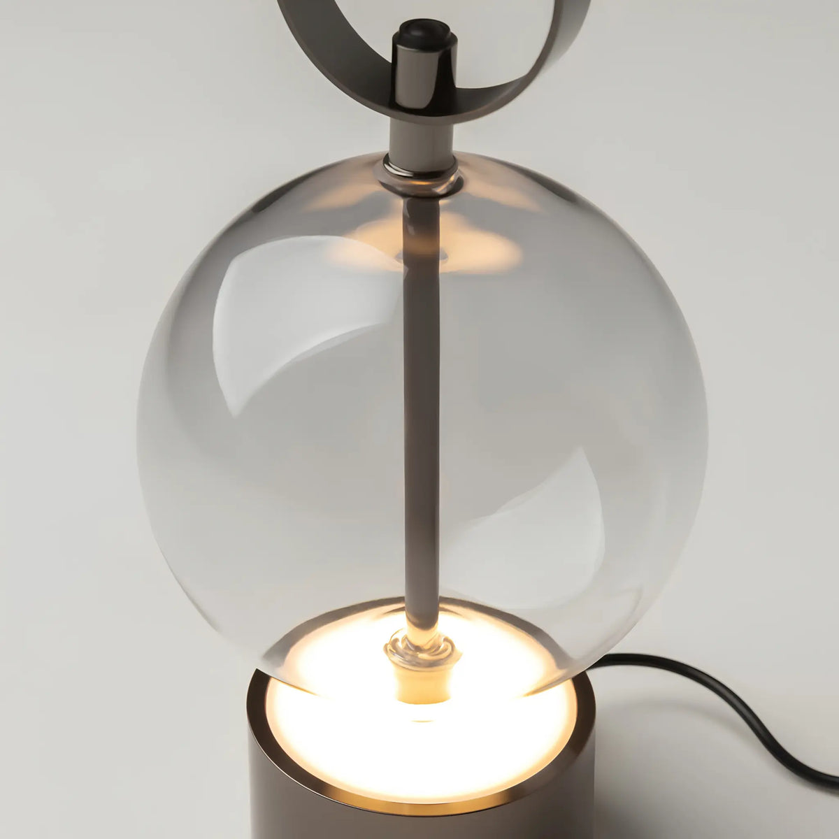 Maytoni Double Moon Uppladdningsbar lampa, Svart