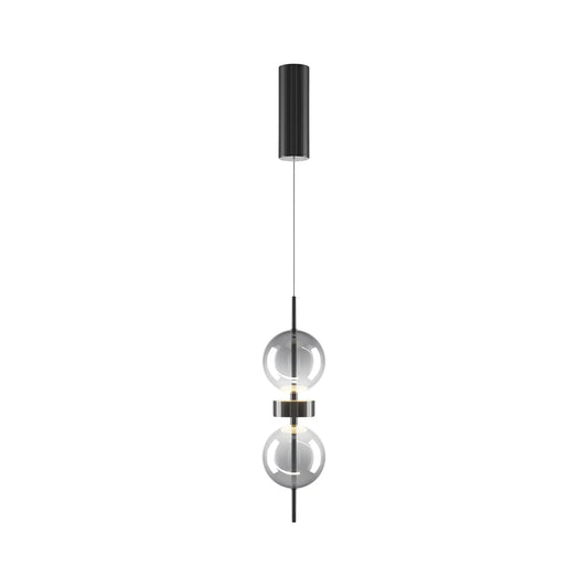 Maytoni Double Moon Pendellampa, Svart