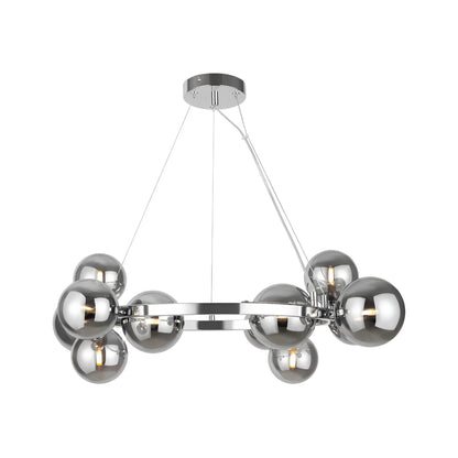 Maytoni Dallas Pendellampa Ø67 cm, Krom