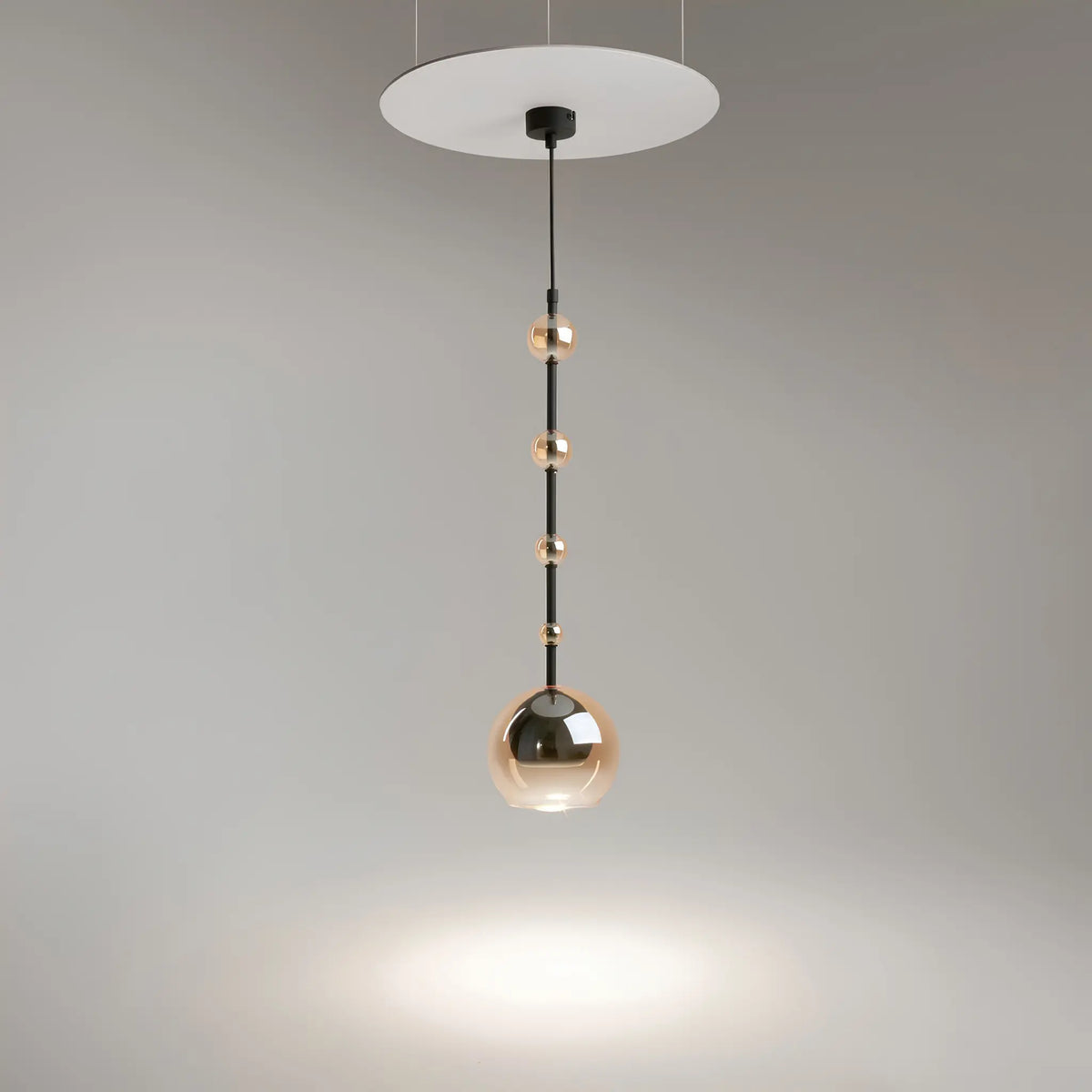 Maytoni Ros Pendellampa, Svart