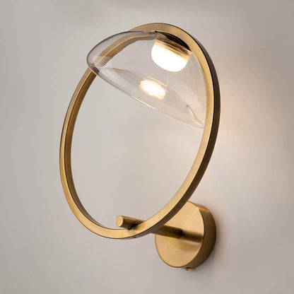 Maytoni Lunare Vägglampa, Mässing