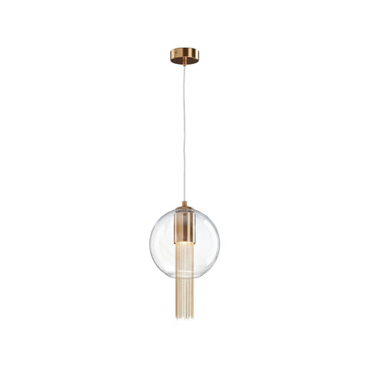 Maytoni Flusso Pendellampa Ø20 cm, Mässing