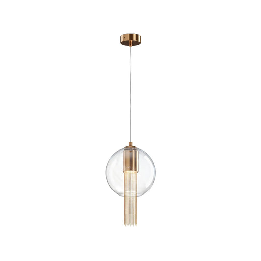 Maytoni Flusso Pendellampa Ø20 cm, Mässing