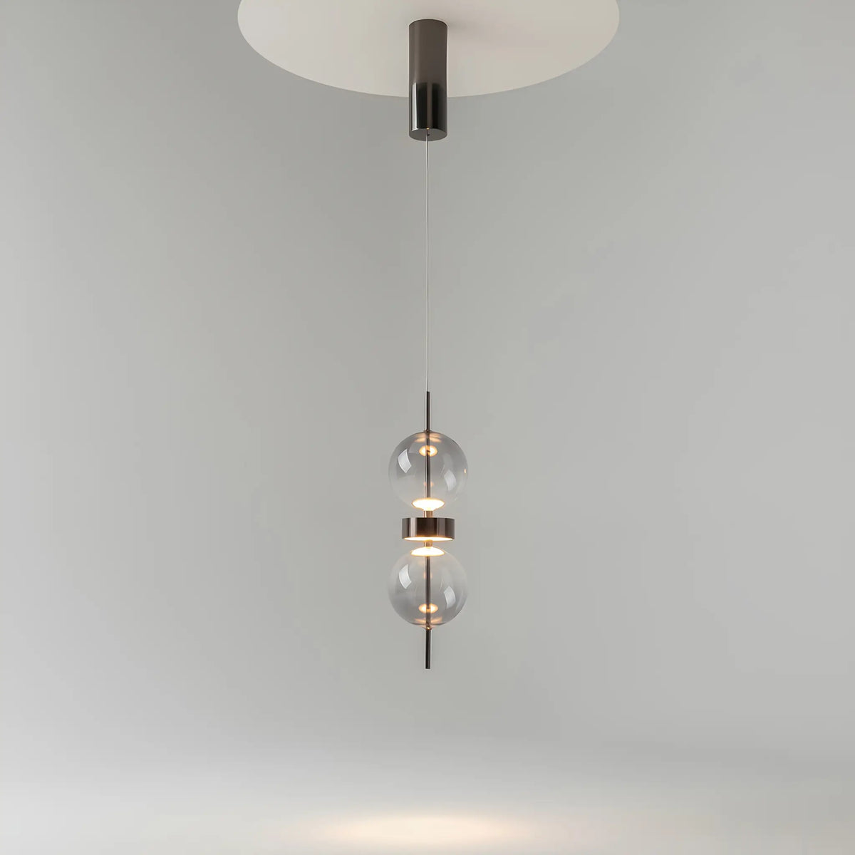 Maytoni Double Moon Pendellampa, Svart