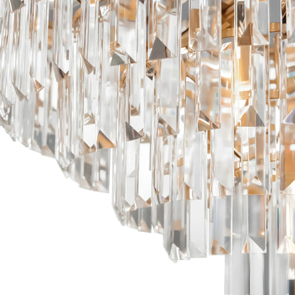Maytoni Revero Pendellampa Ø80 cm, Mässing