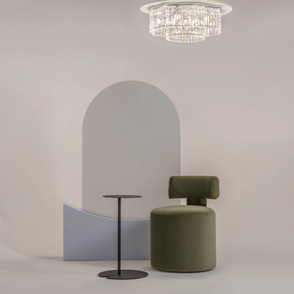 Maytoni Dune Taklampa Ø60 cm, Krom