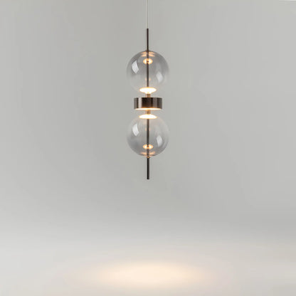 Maytoni Double Moon Pendellampa, Svart