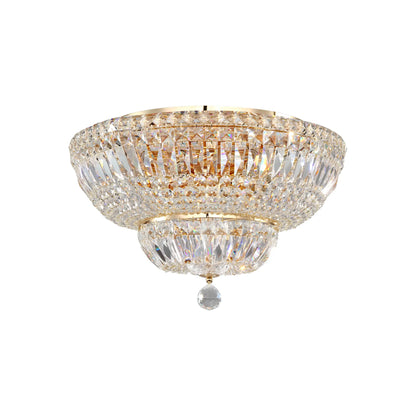 Maytoni Basfor Ljuskrona Ø46 cm, Guld