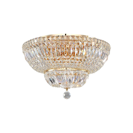 Maytoni Basfor Ljuskrona Ø46 cm, Guld