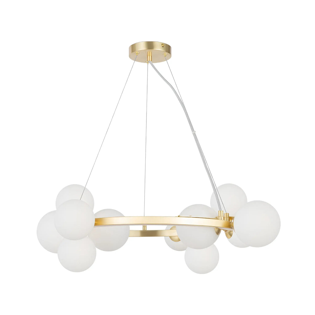 Maytoni Dallas Pendellampa Ø67 cm, Guld