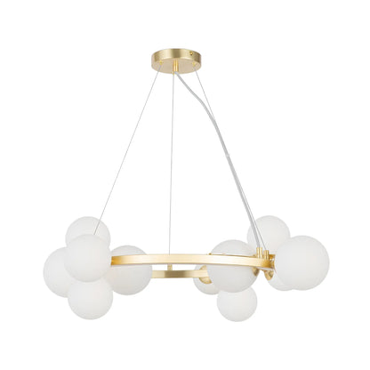Maytoni Dallas Pendellampa Ø67 cm, Guld
