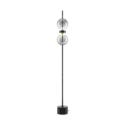 Maytoni Double Moon Golvlampa, Svart