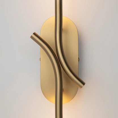 Maytoni Renaissance Vägglampa, Mässing