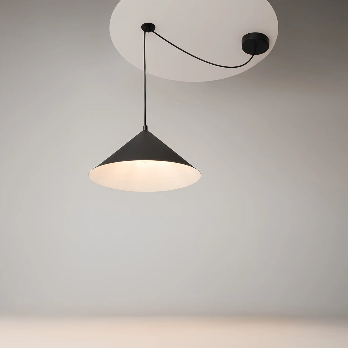 Maytoni Basic colors Pendellampa, Svart