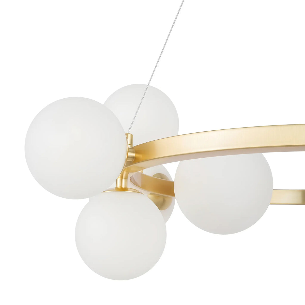 Maytoni Dallas Pendellampa Ø67 cm, Guld