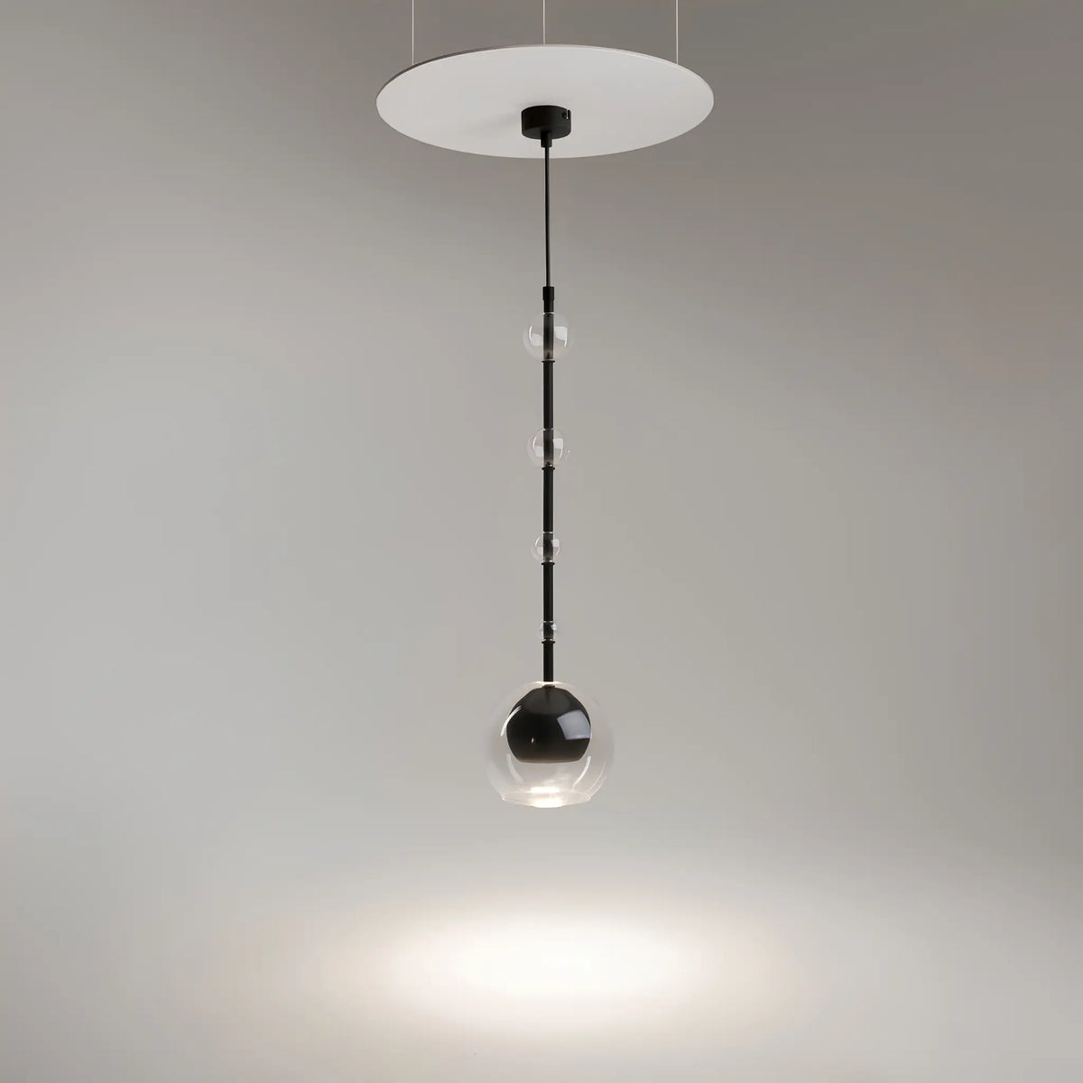 Maytoni Ros Pendellampa, Svart
