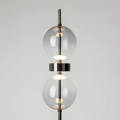 Maytoni Double Moon Golvlampa, Svart