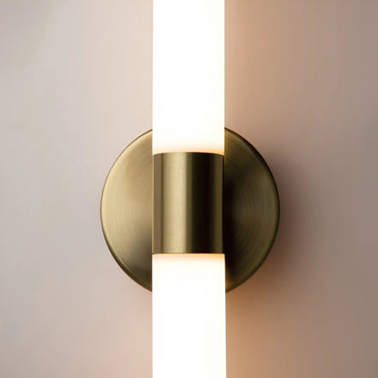 Maytoni Axis Vägglampa H35,6 cm, Guld