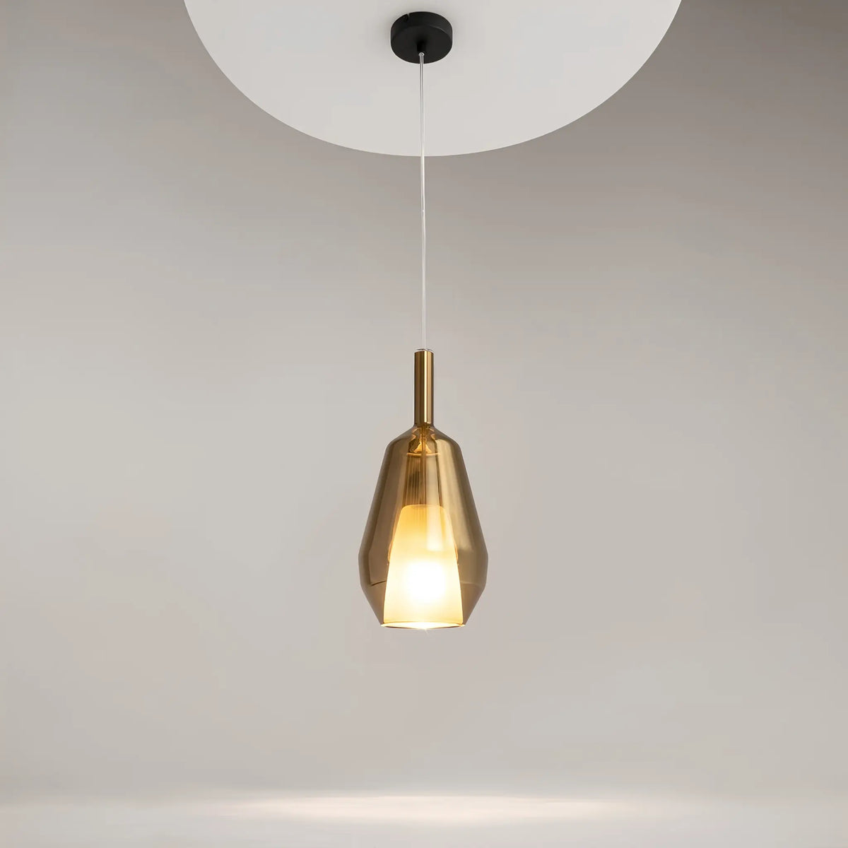 Maytoni Duality Pendellampa Ø16 cm, Svart