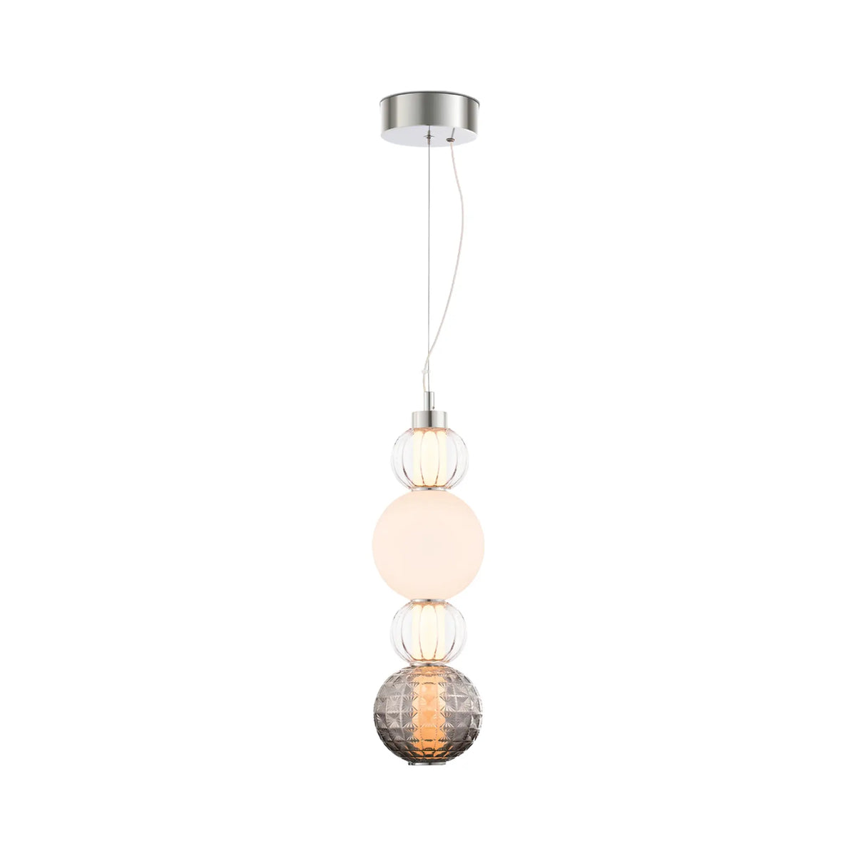 Maytoni Collar Pendellampa, Krom