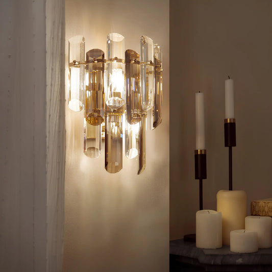 Maytoni Flare Vägglampa, Guld