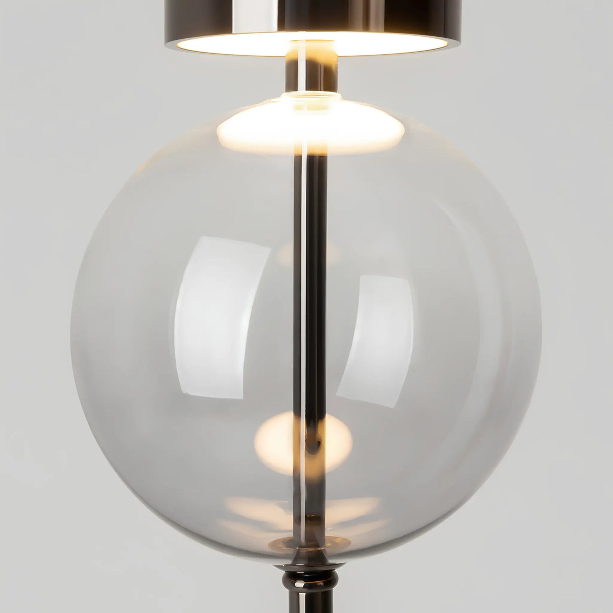 Maytoni Double Moon Golvlampa, Svart