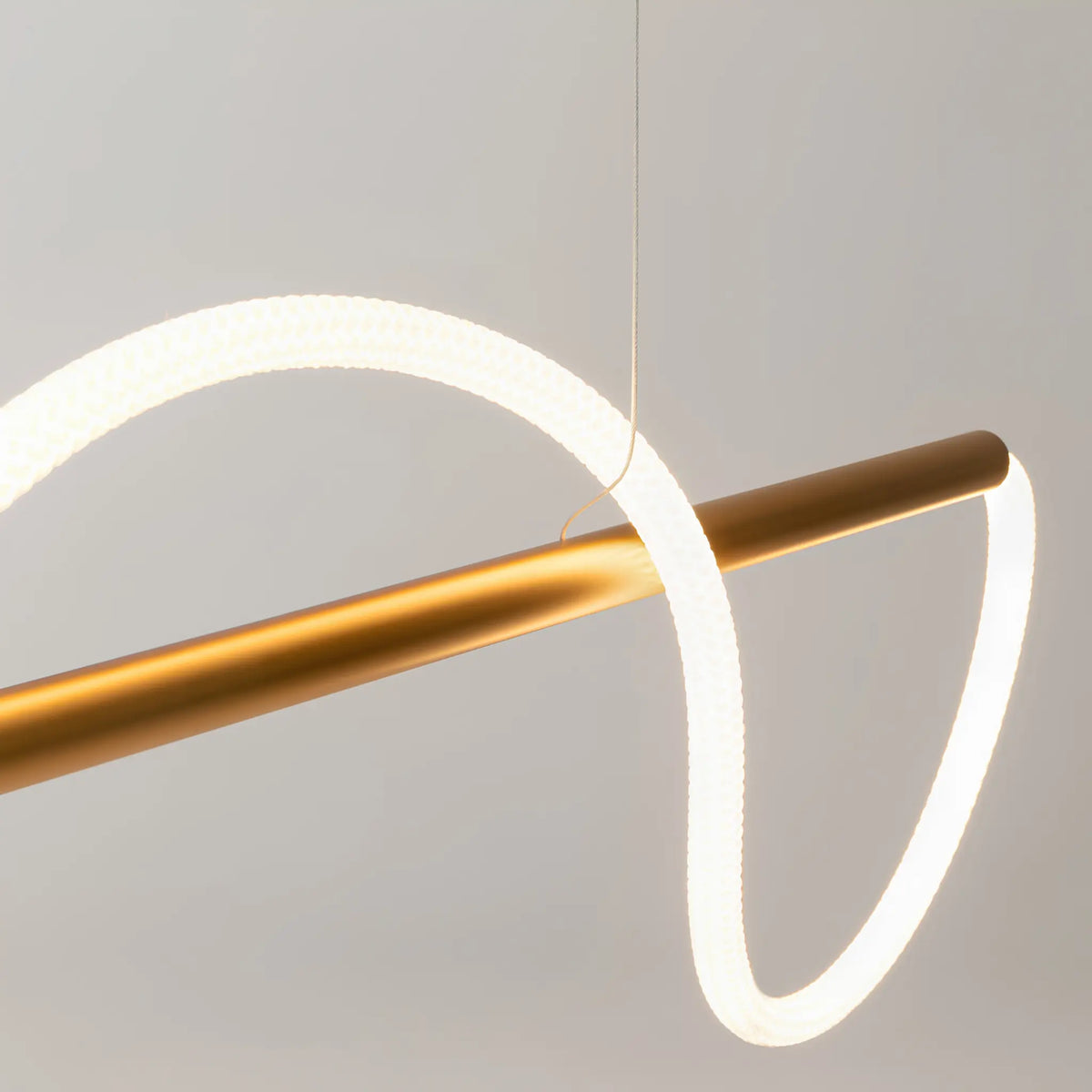 Maytoni Tau Pendellampa L140 cm, Guld
