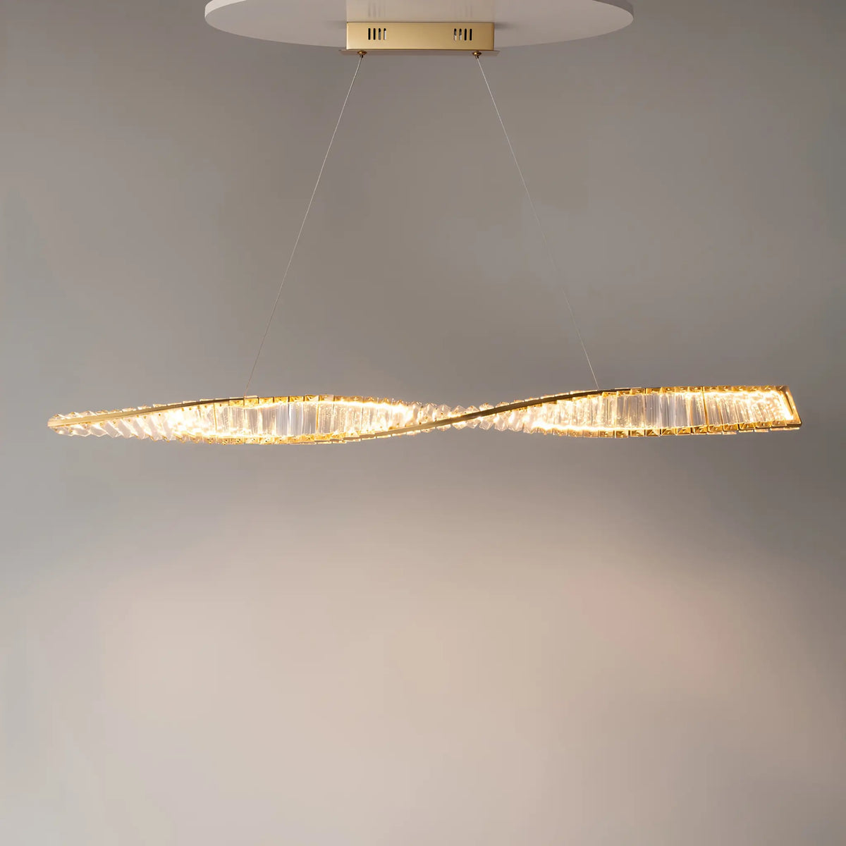 Maytoni Krone Pendellampa L120 cm, Mässing
