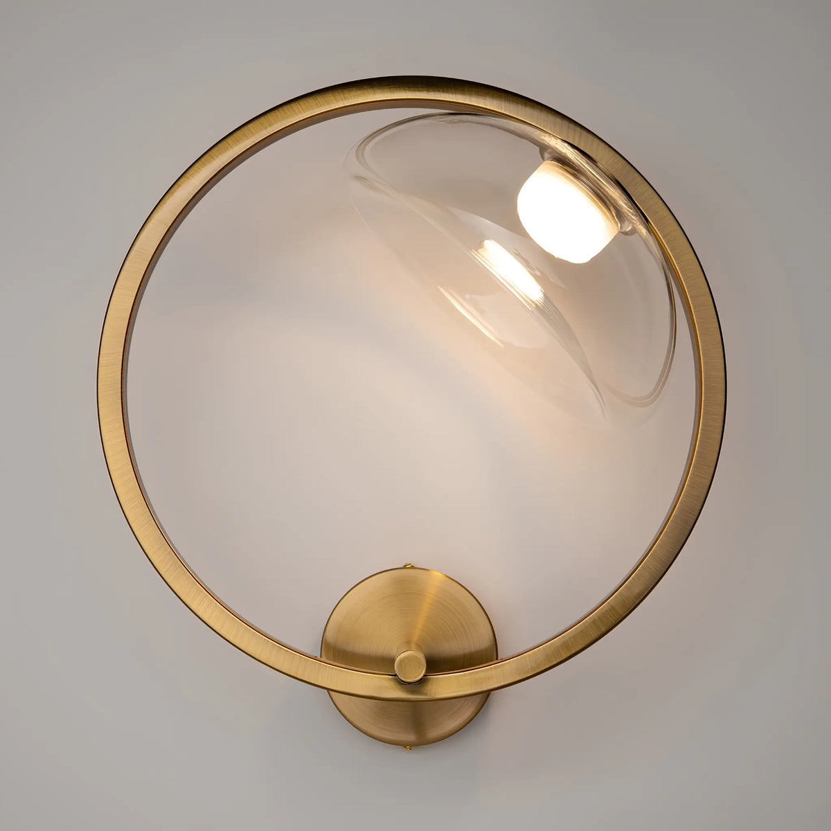 Maytoni Lunare Vägglampa, Mässing