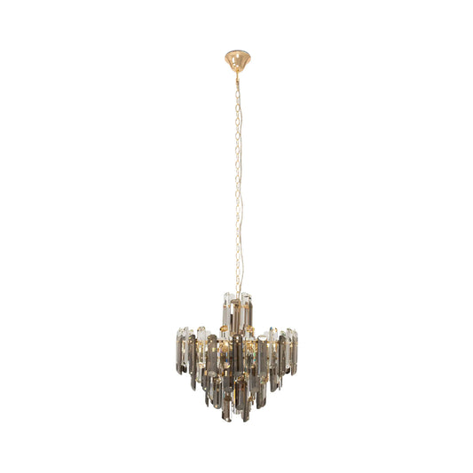 Maytoni Flare Pendellampa Ø48,8 cm, Guld