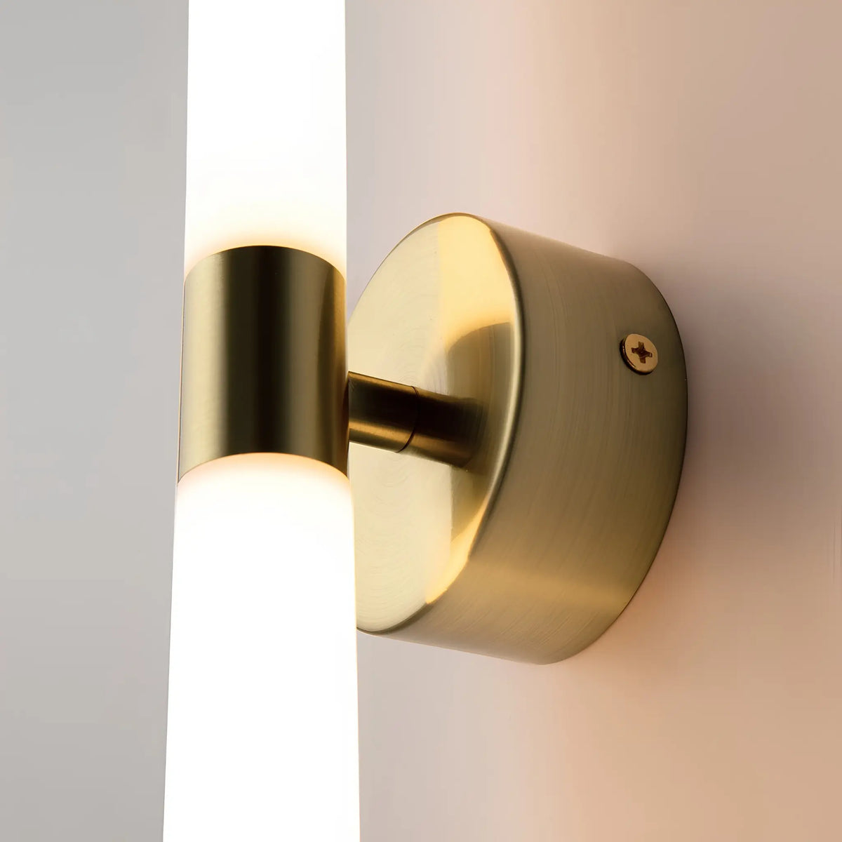 Maytoni Axis Vägglampa H63 cm, Guld