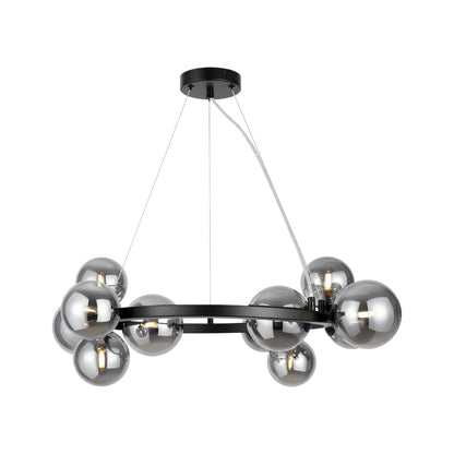 Maytoni Dallas Pendellampa Ø67 cm, Svart