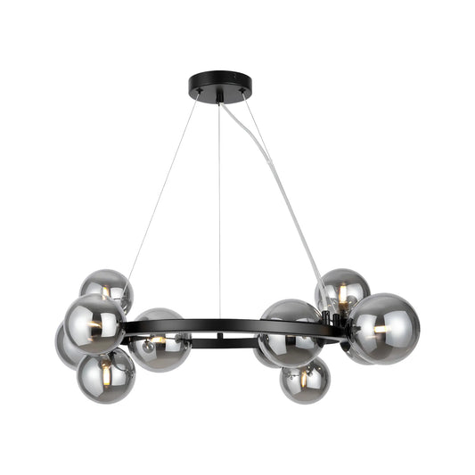 Maytoni Dallas Pendellampa Ø67 cm, Svart