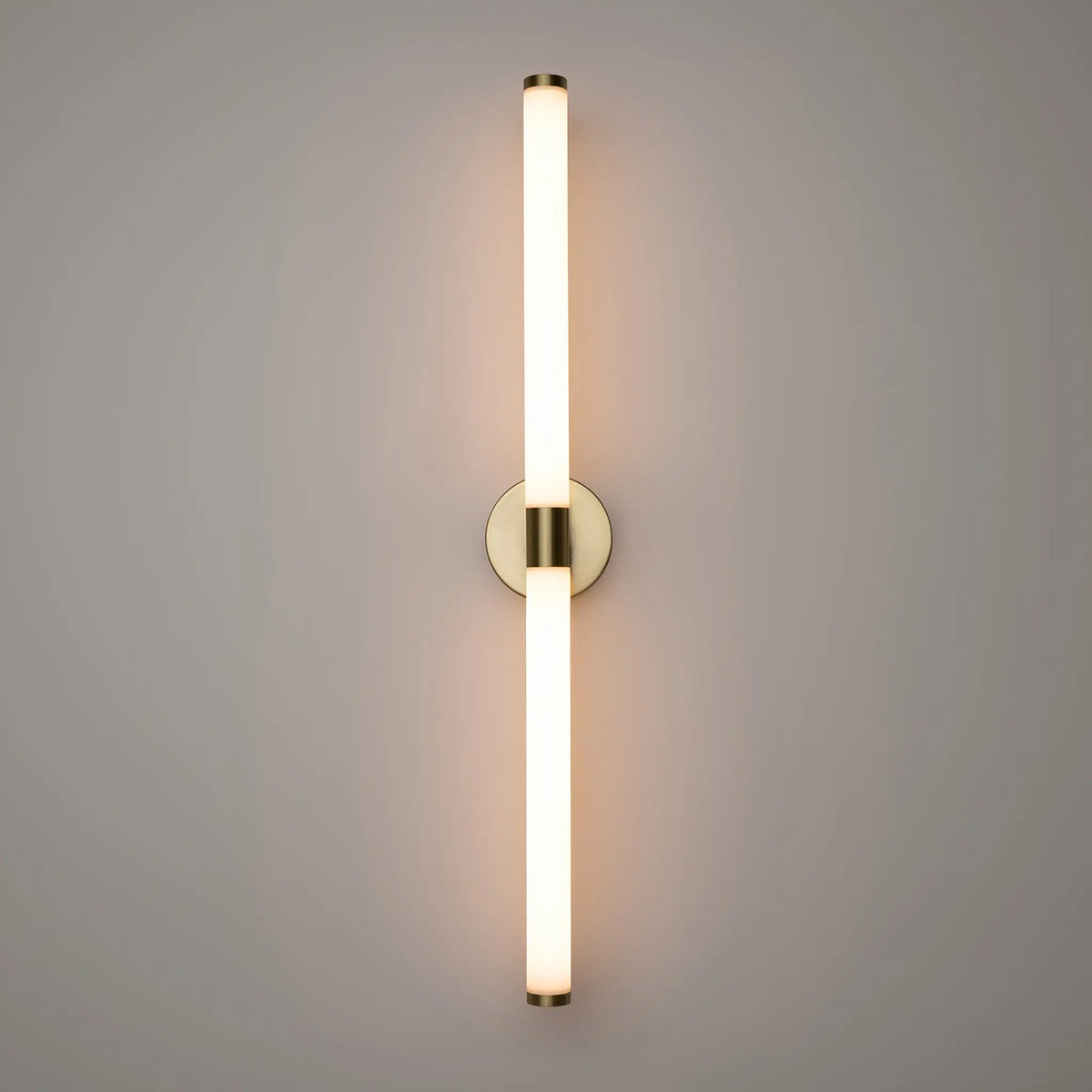 Maytoni Axis Vägglampa H63 cm, Guld