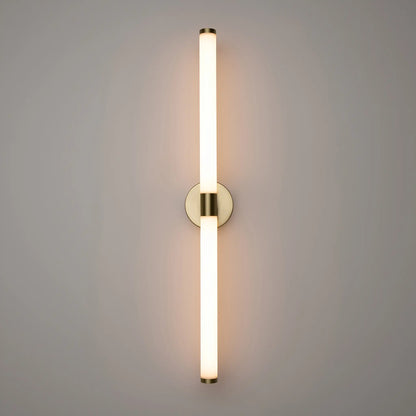 Maytoni Axis Vägglampa H63 cm, Guld
