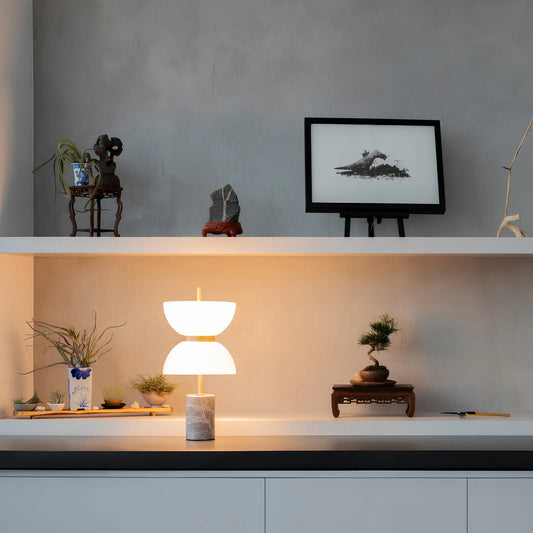 Maytoni Kyoto Bordslampa, Guld