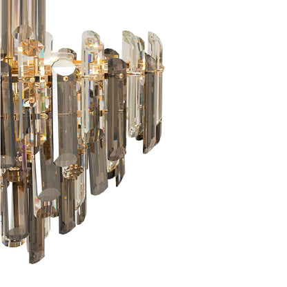 Maytoni Flare Pendellampa Ø48,8 cm, Guld
