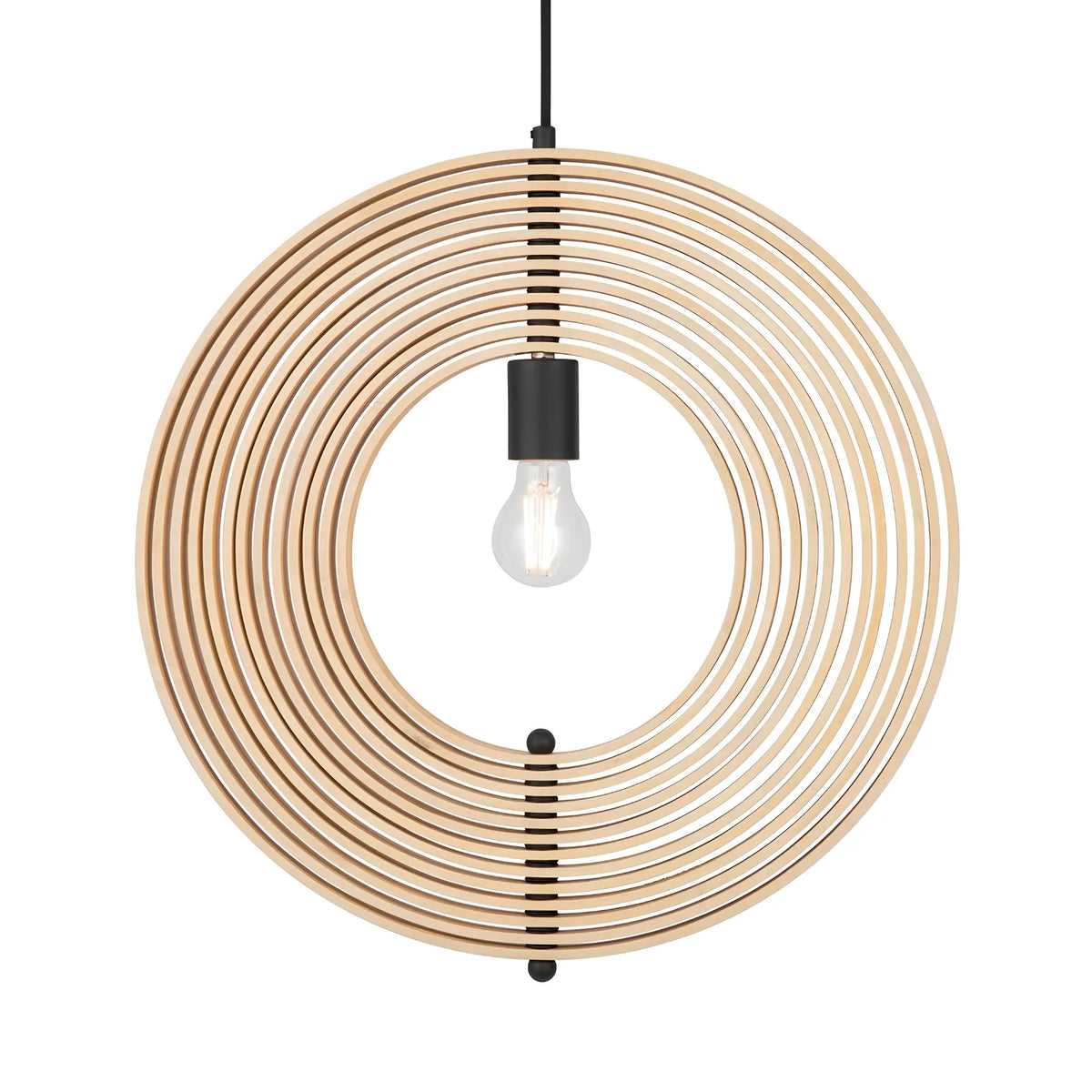 Maytoni Roots Pendellampa Ø50 cm, Svart