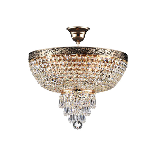 Maytoni Palace Ljuskrona Ø40 cm, Guld