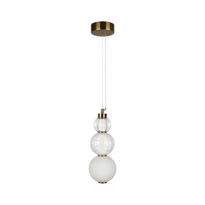 Maytoni Collar Pendellampa Ø14,7 cm, Guld