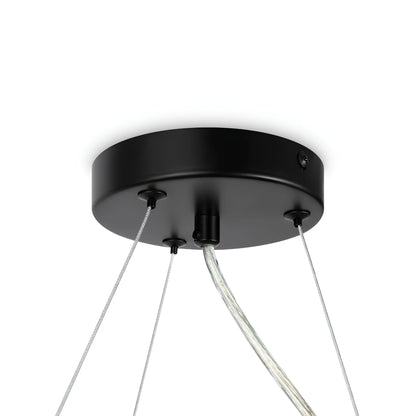 Maytoni Dallas Pendellampa Ø67 cm, Svart