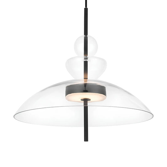 Maytoni Bangkok Pendellampa Ø40 cm, Svart