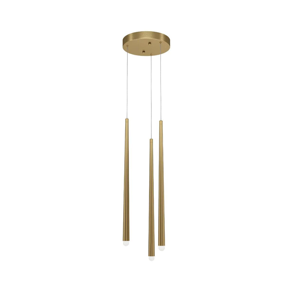 Maytoni Cascade Pendellampa Ø26 cm, Mässing